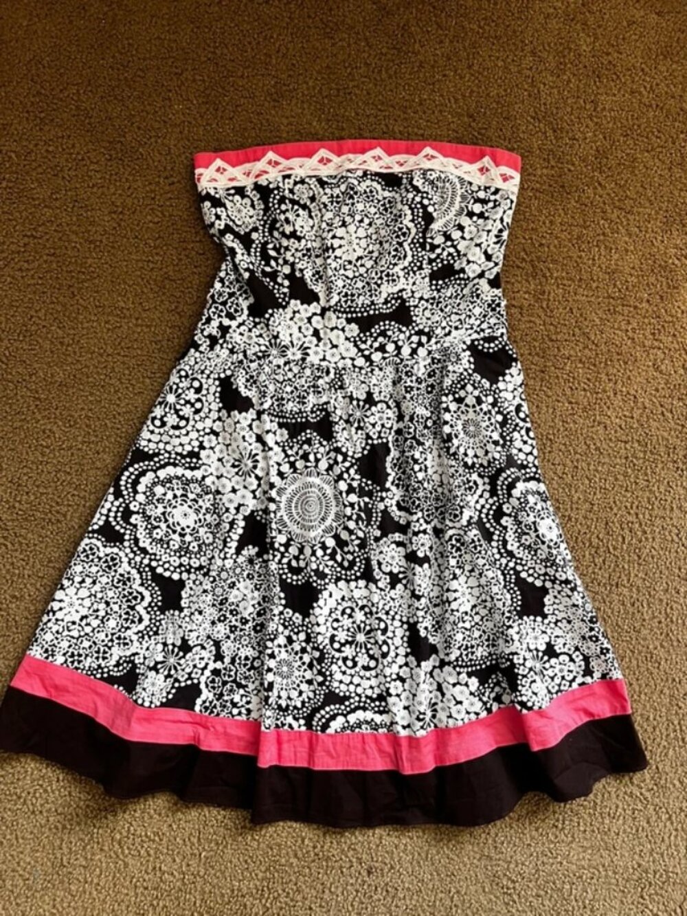 Windsor Y2K Teeze Me Strapless Dress Size 8